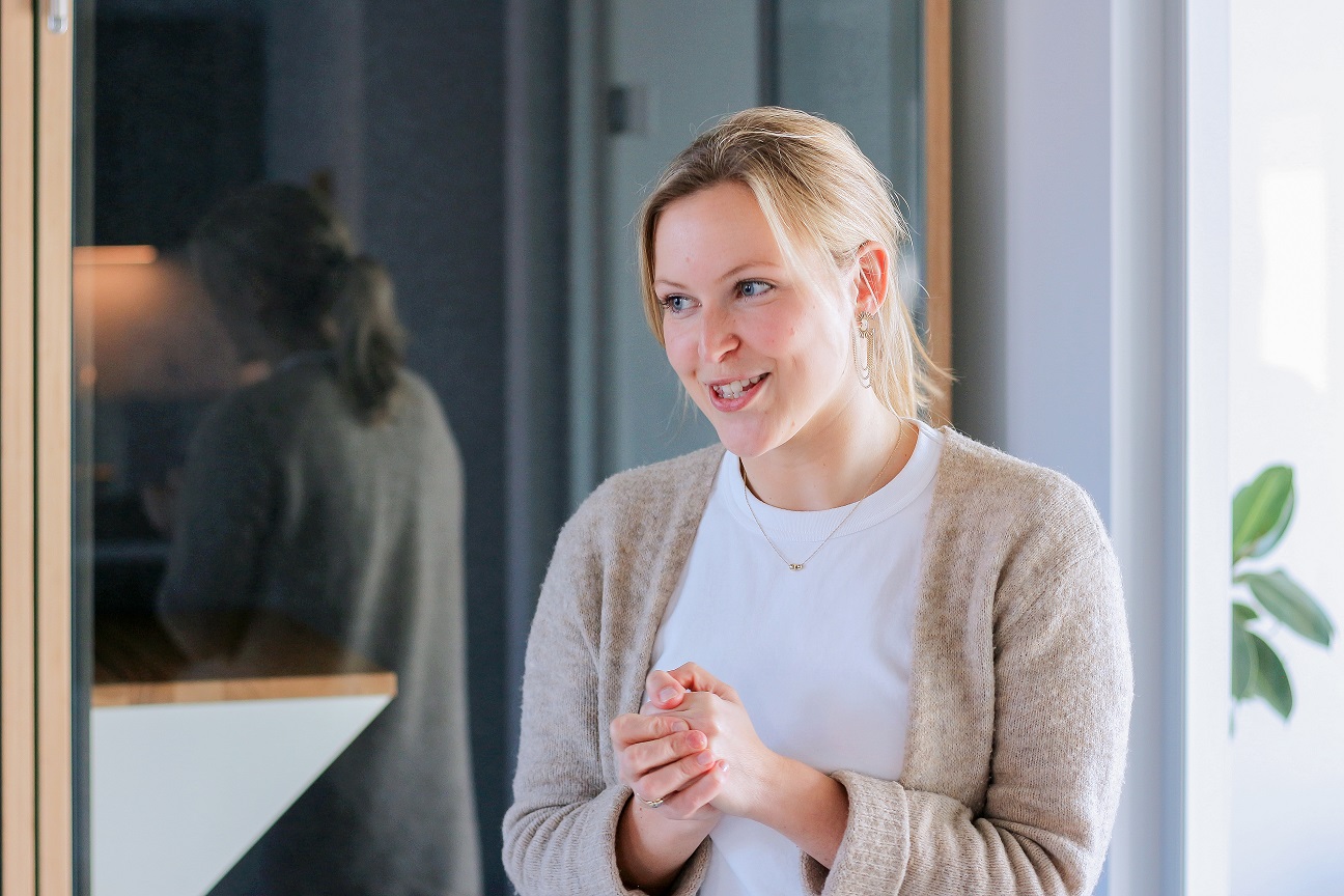 Mitarbeiterin Annemie im Interview