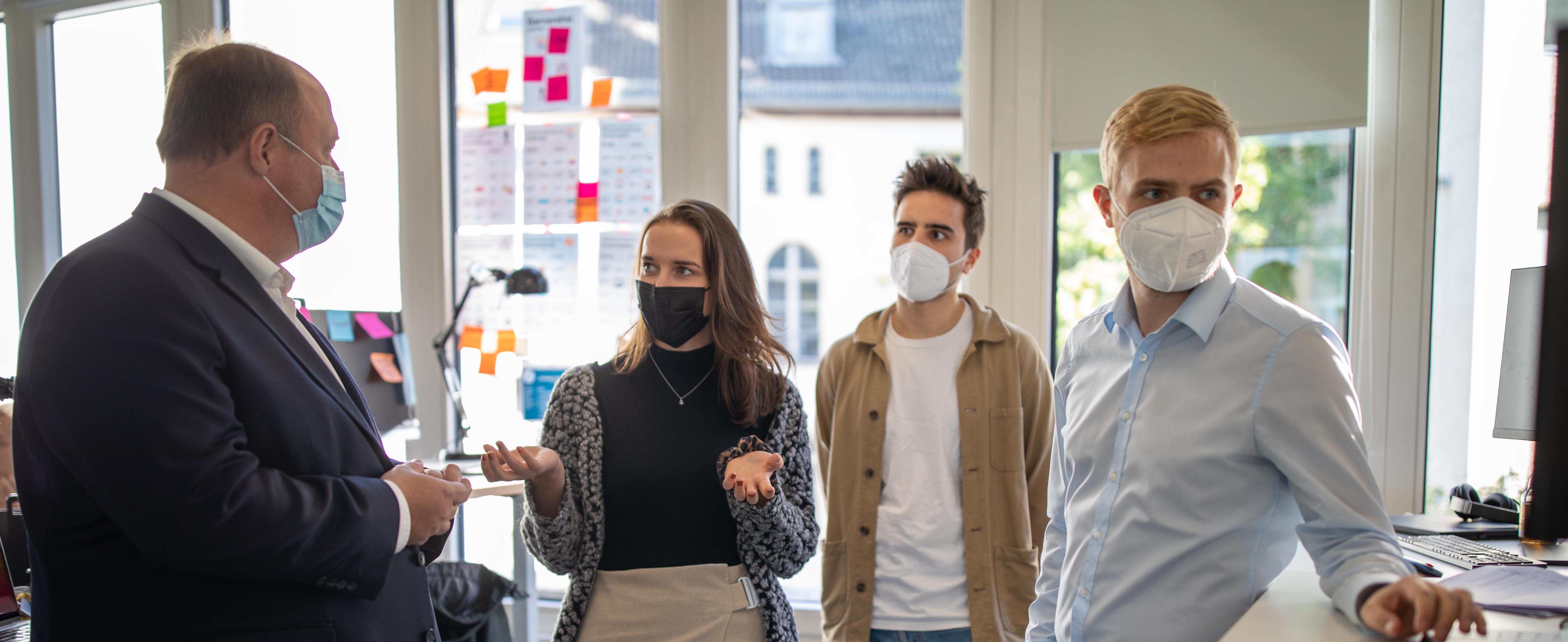 Team Bundestag im Gespräch mit Bundeskanzleramtschef a.D. Helge Braun