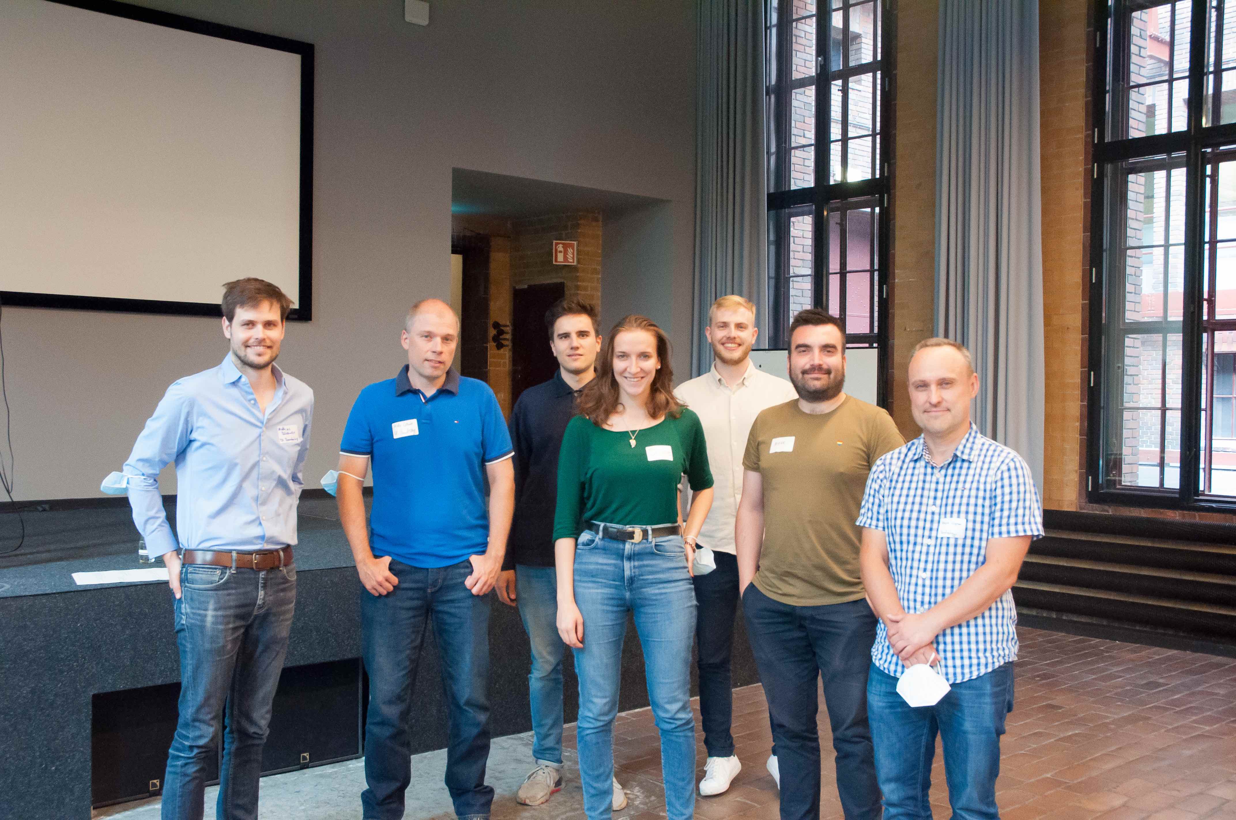Gruppenfoto Team Bundestag während der Onboarding Woche