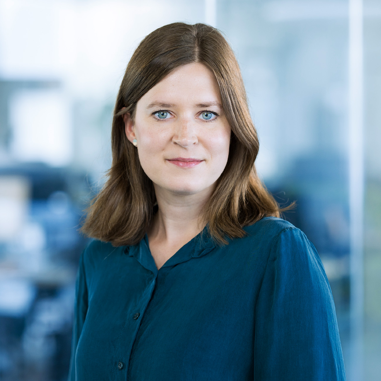 Porträtfoto von Stefanie Schwerdtfeger, Communications Managerin beim DigitalService