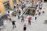 Gruppenfoto Start Tech4Germany 3. Jahrgang im Juli 2020.