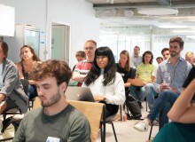 Personengruppe zum Start des 4. Tech4Germany Jahrgangs im Juli 2021.