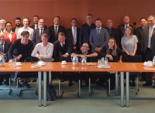 Gruppenfoto Tech4Germany Abschlussveranstaltung im September 2018